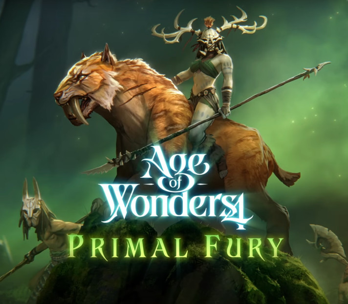 Age of Wonders 4 - Primal Fury DLC PC Steam CD Key Logo