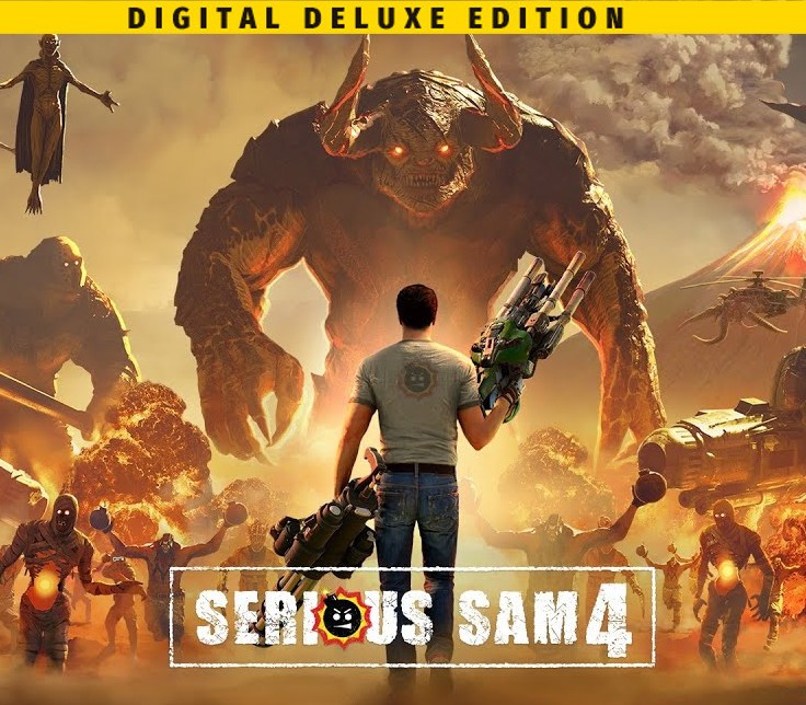 Serious Sam 4 Deluxe Edition Steam CD Key Logo