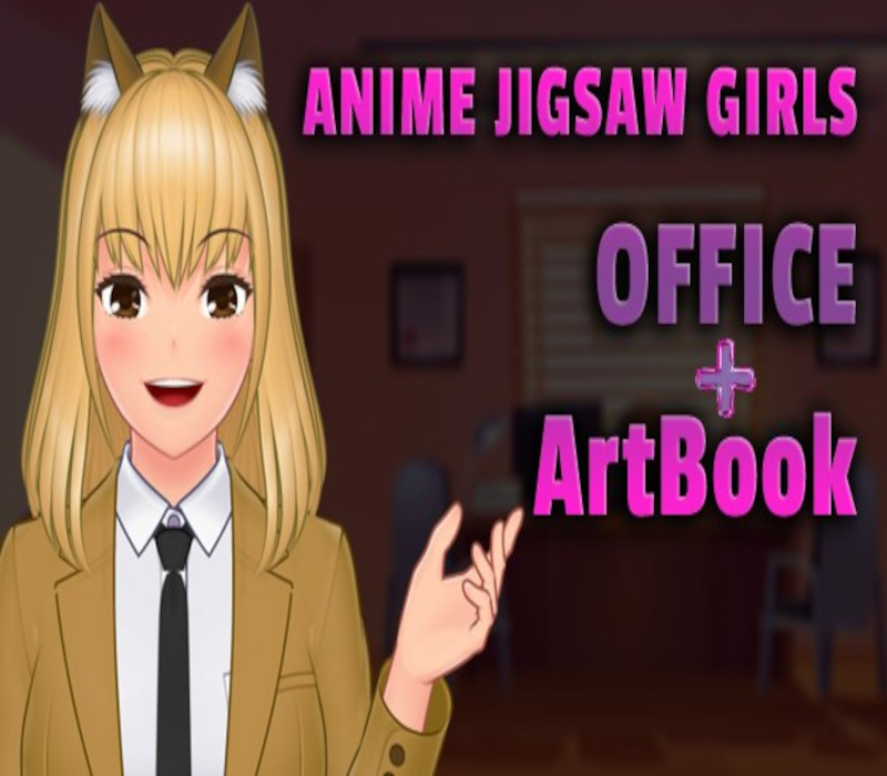 Anime Jigsaw Girls - Office + Artbook DLC Steam CD Key Logo