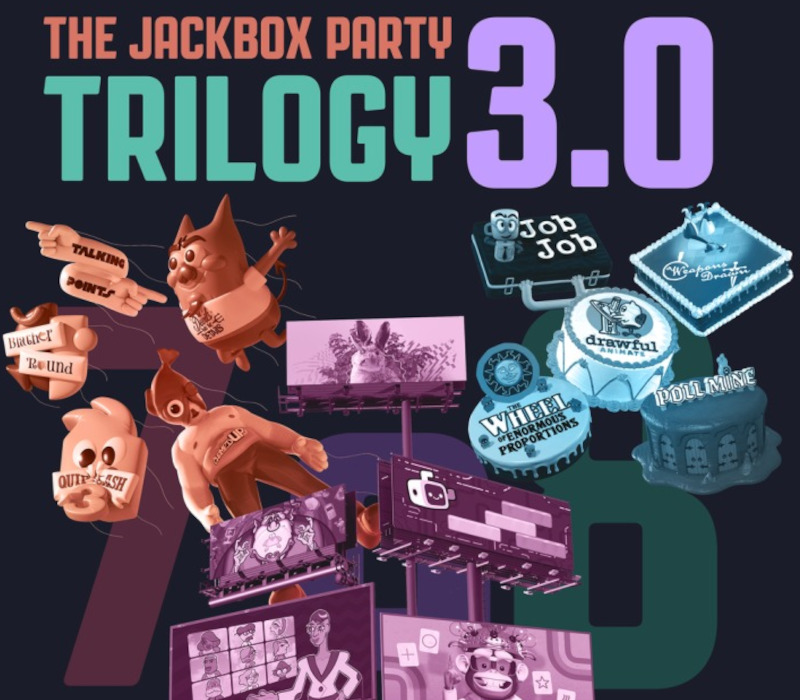 The Jackbox Party Trilogy 3.0 AR XBOX One / Xbox Series X|S / PC CD Key Logo