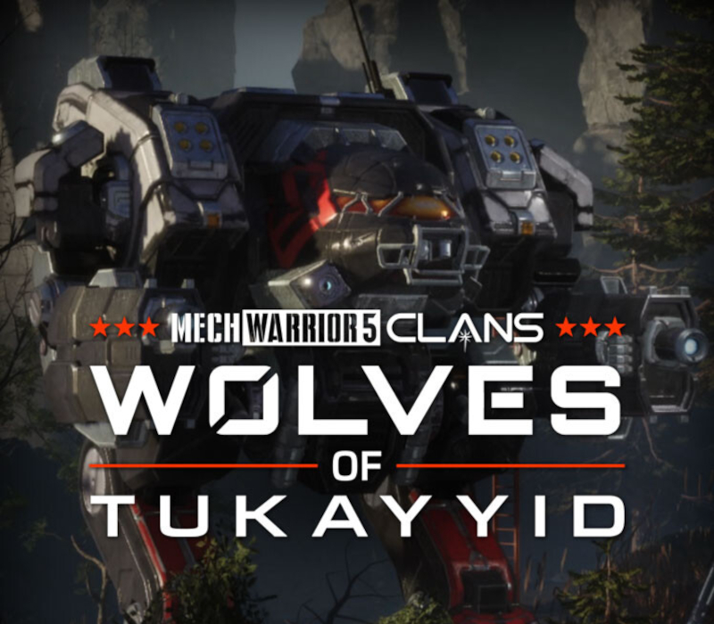 MechWarrior 5: Clans - Wolves of Tukayyid DLC PC Steam CD Key Logo
