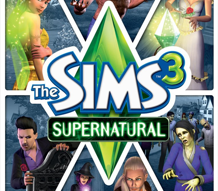 The Sims 3 + Supernatural Expansion Pack DLC EA App CD Key Logo