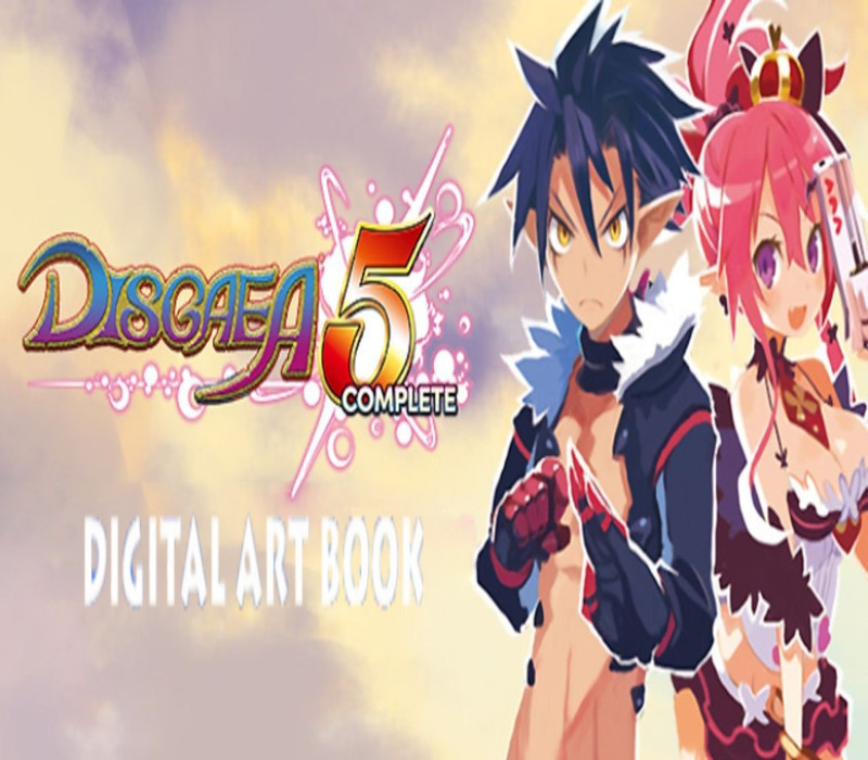 Disgaea 5 Complete - Digital Art Book DLC Steam CD Key Logo