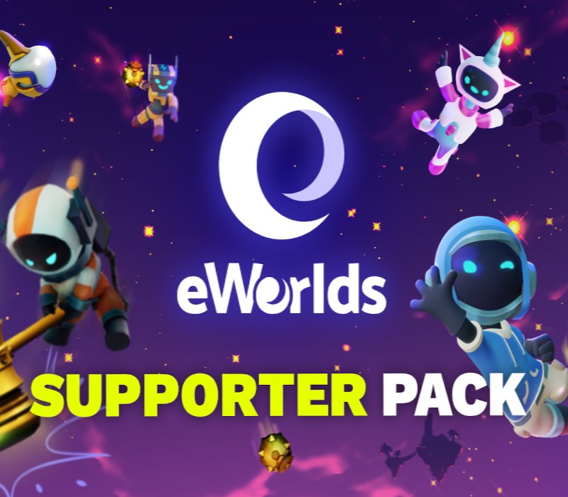 eWorlds - Supporter Pack DLC EU PC Steam CD Key Logo