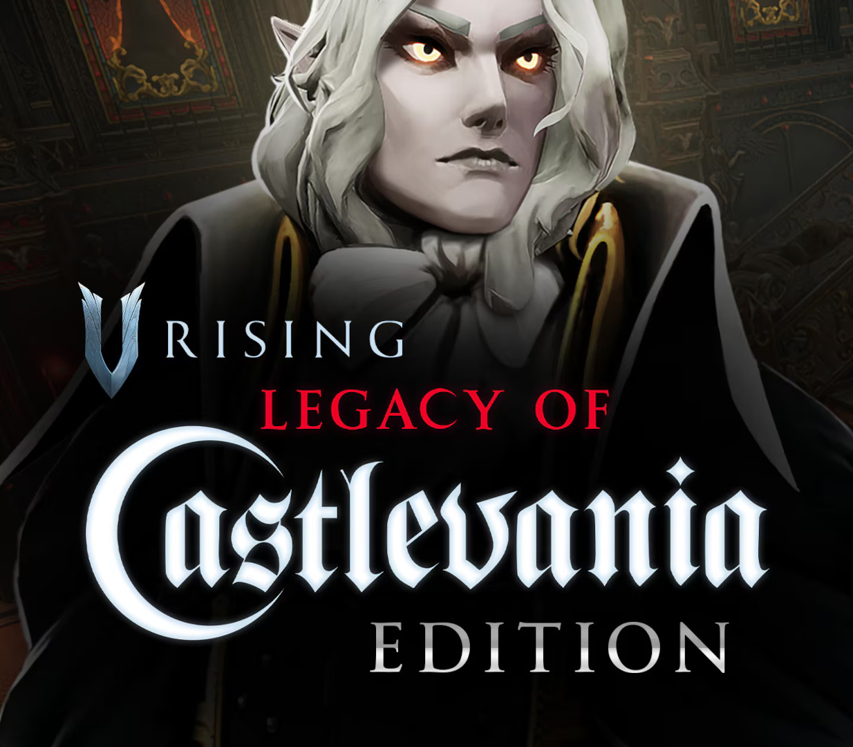 V Rising Legacy of Castlevania Premium Bundle PC Steam CD Key Logo