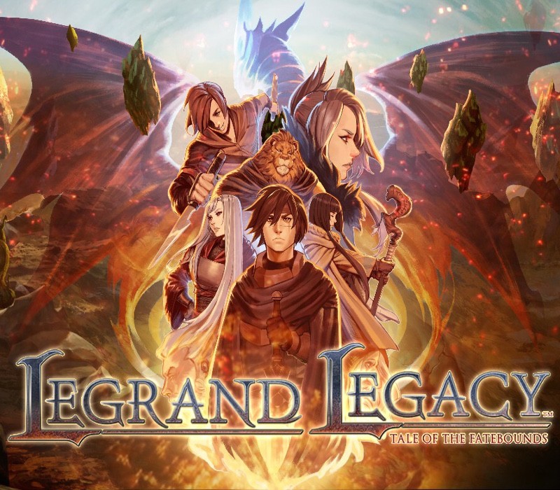 LEGRAND LEGACY: Tale of the Fatebounds PC Steam CD Key Logo