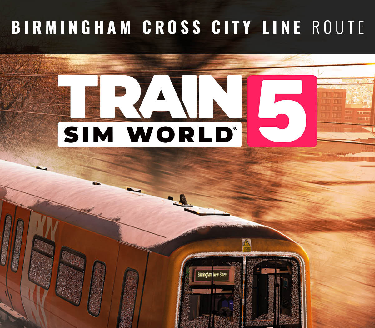 Train Sim World 5 - Birmingham Cross-City Line: Lichfield - Bromsgrove & Redditch Route Add-On DLC US XBOX One / Xbox Series X|S / PC CD Key Logo