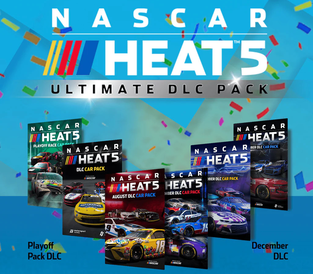 NASCAR Heat 5 - Ultimate Pass DLC PC Steam CD Key Logo