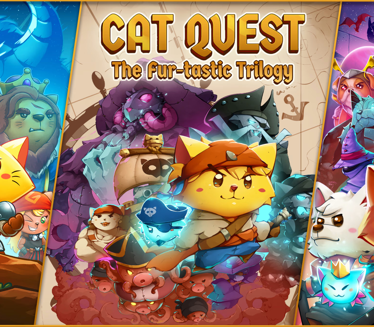 Cat Quest Trilogy Bundle PC Steam CD Key Logo