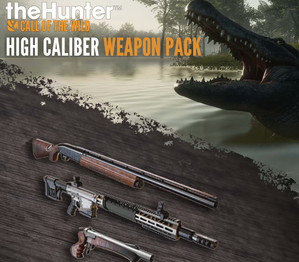 TheHunter: Call of the Wild - High Caliber Weapon Pack DLC PC Steam CD Key Logo