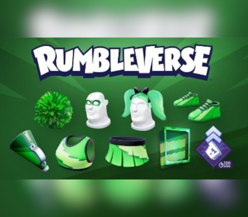 Rumbleverse - Green Box Cheerleader Pack DLC XBOX One / Xbox Series X|S CD Key Logo
