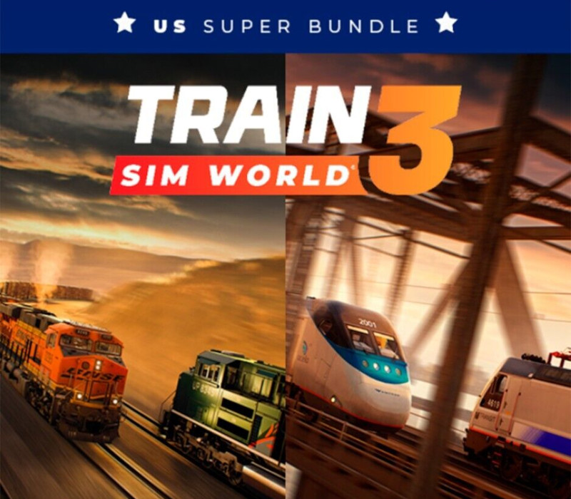 Train Sim World 3 US Super Bundle AR XBOX One / Xbox Series X|S / PC CD Key Logo