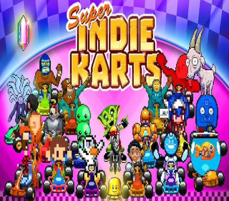 Super Indie Karts PC Steam CD Key Logo
