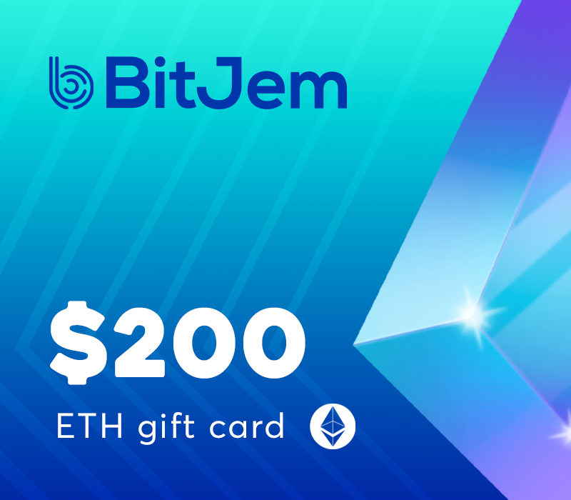 BitJem $200 Gift Card Logo