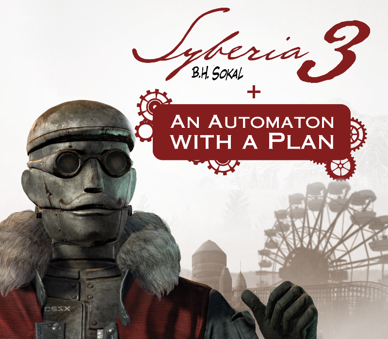 Syberia 3 + An Automaton with a plan DLC Steam CD Key Logo