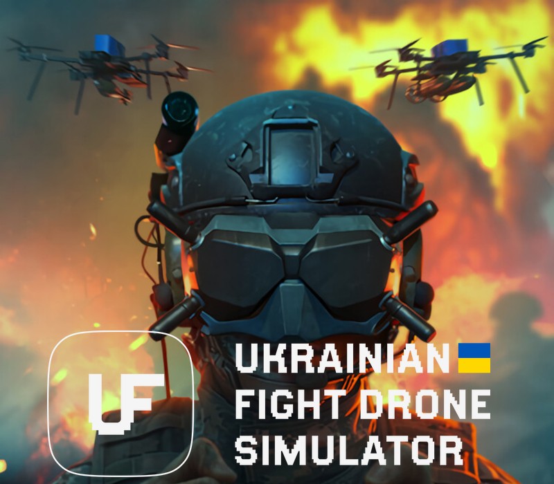 Ukrainian Fight Drone Simulator RoW PC Steam CD Key Logo