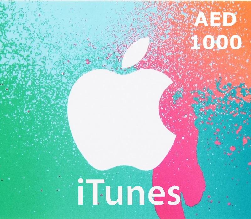 iTunes 1000 AED AE Card Logo