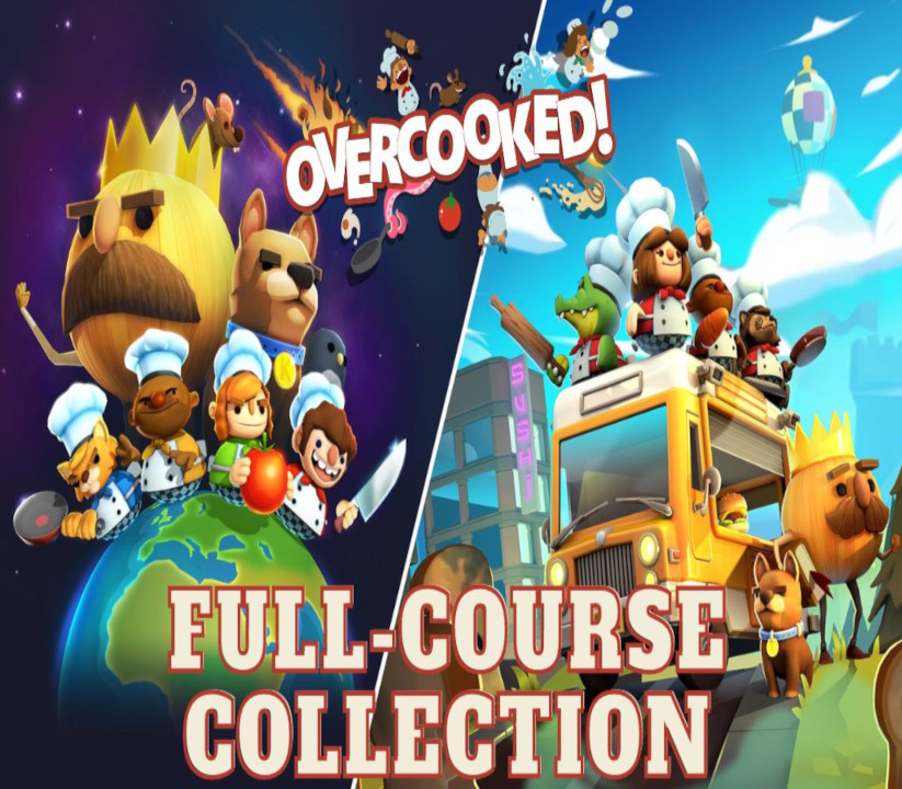 Overcooked: The Full-Course Collection Steam CD Key Logo