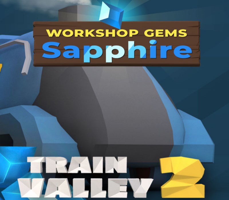 Train Valley 2: Workshop Gems - Sapphire DLC PC Steam CD Key Logo