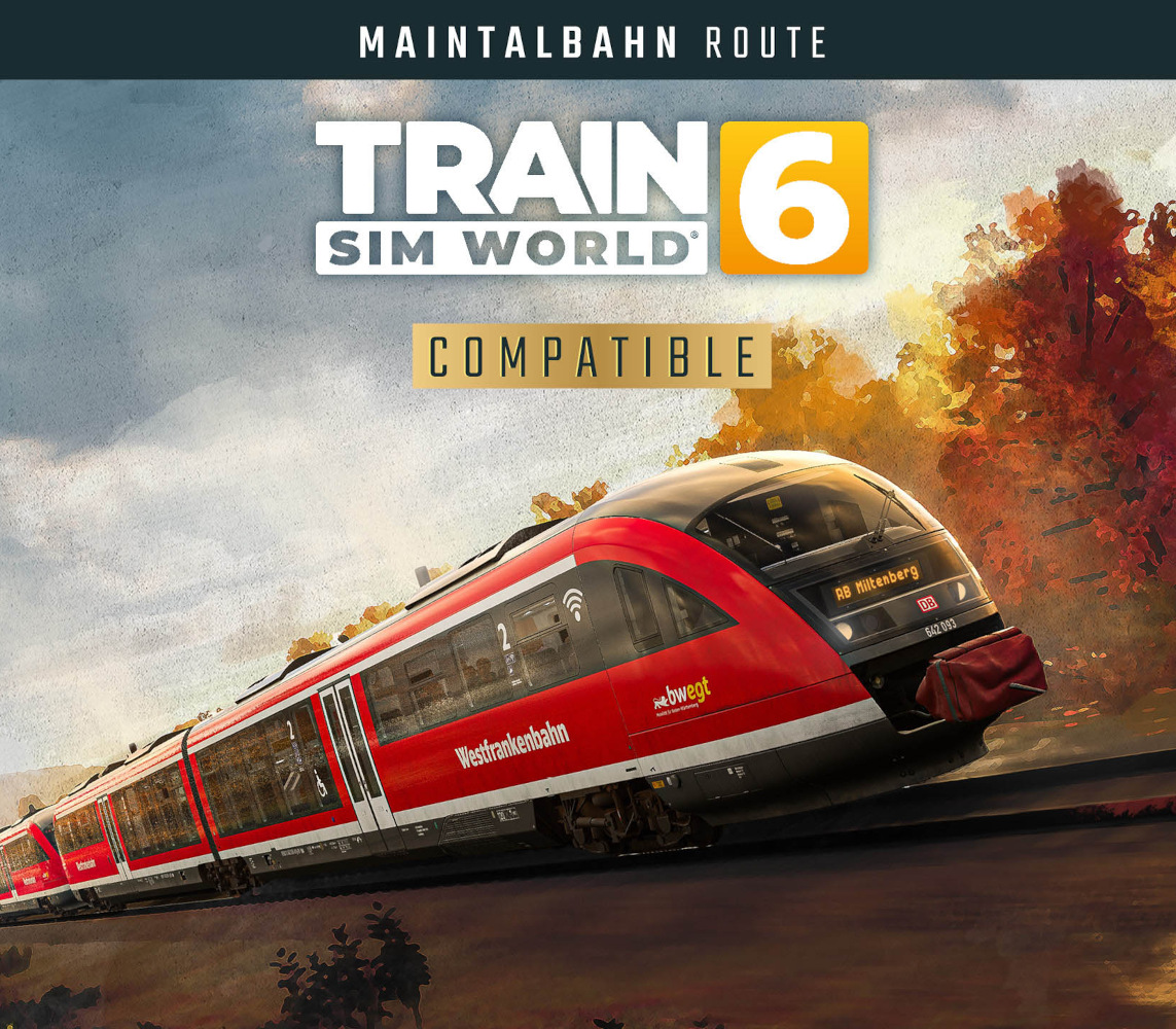 Train Sim World 6: Maintalbahn: Aschaffenburg - Miltenberg Route Add-On DLC EU XBOX One / Xbox Series X|S / PC CD Key Logo