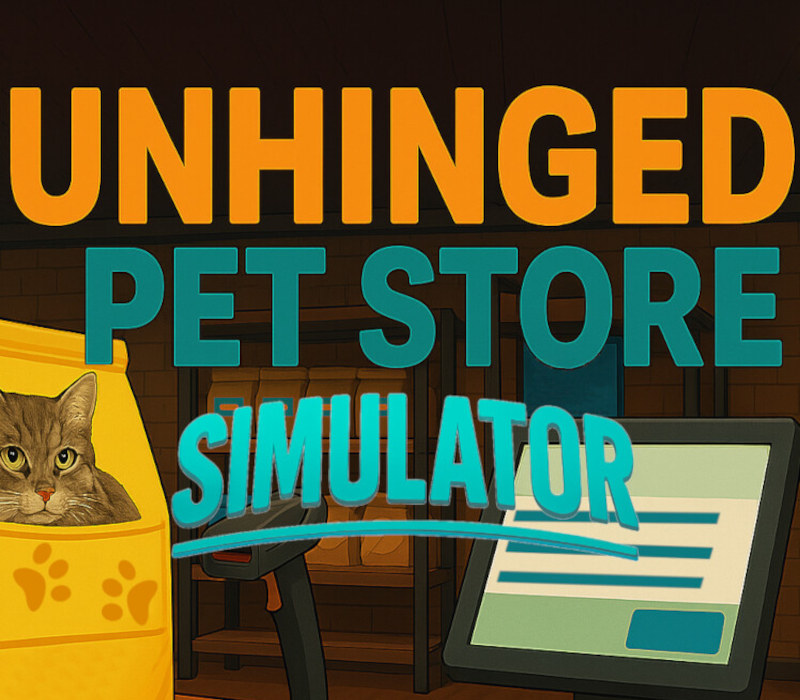 Unhinged Pet Store Simulator PC Steam CD Key Logo