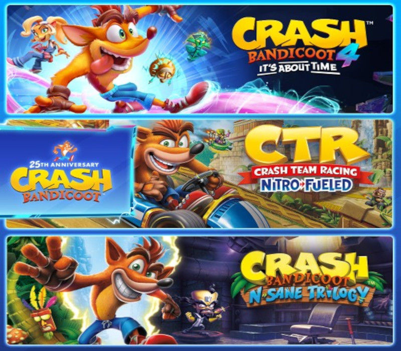 Crash Bandicoot Crashiversary Bundle EU XBOX One / Xbox Series X|S CD Key Logo