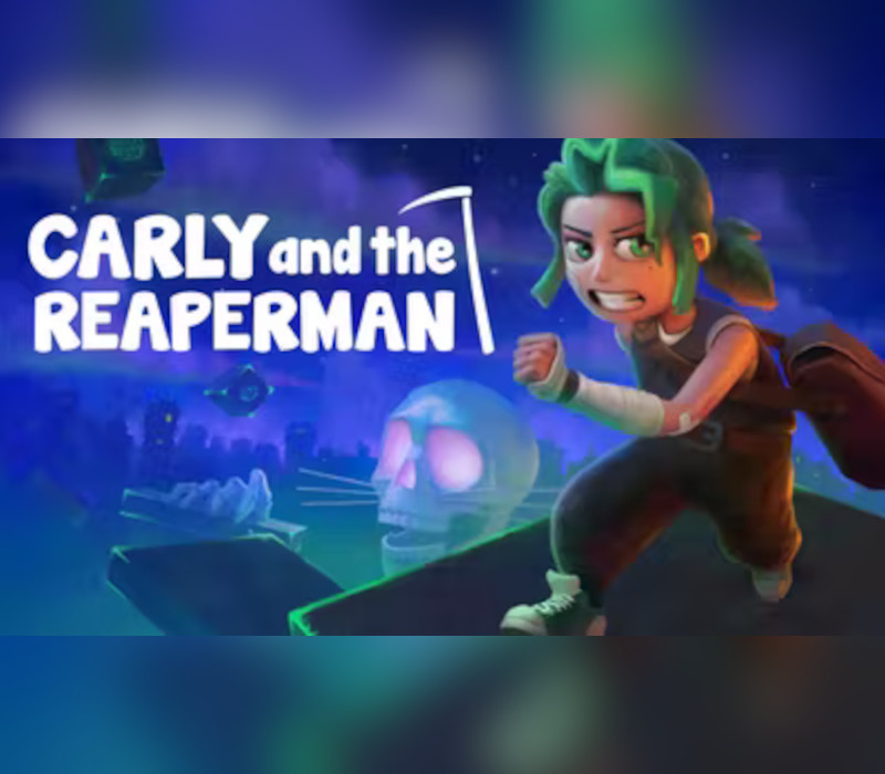 Carly and the Reaperman - Escape from the Underworld VR Steam CD Key Logo