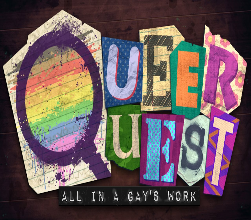 Queer Quest: All in a Gay's Work PC Steam CD Key Logo
