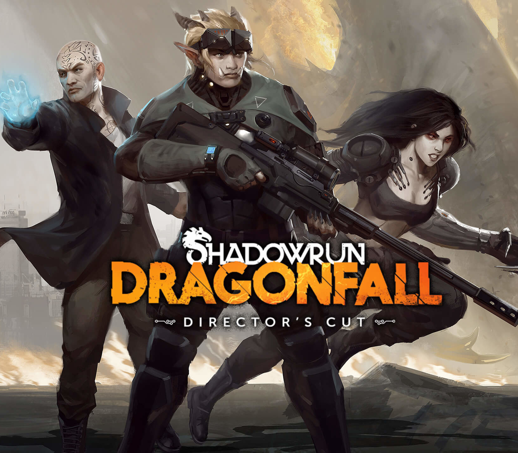 Shadowrun: Dragonfall Director's Cut PC Steam CD Key Logo