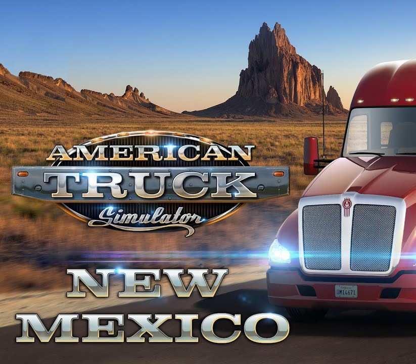 American Truck Simulator - New Mexico DLC Steam CD Key Logo