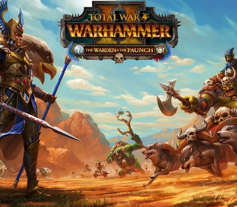 Total War: WARHAMMER II - The Warden & The Paunch EU PC Steam CD Key Logo