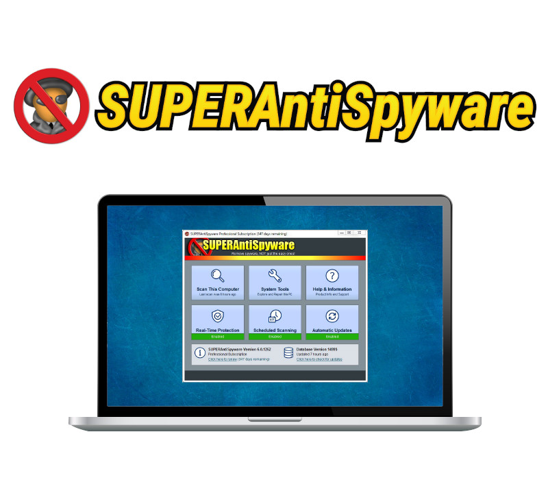 Superantispyware Professional X Edition CD Key (1 Year / 1 PC) Logo