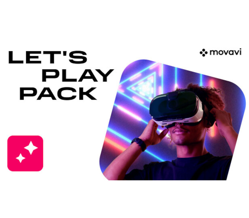 Movavi Video Editor 2023 - Let's Play Pack DLC PC Steam CD Key Logo