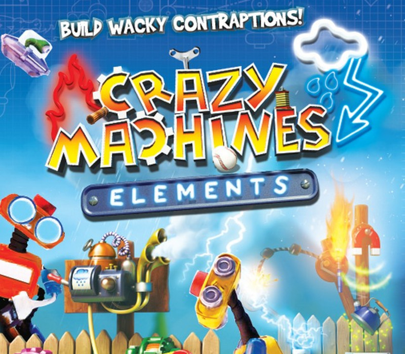 Crazy Machines Elements + 2 DLCs Steam CD Key Logo