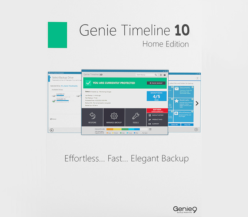 Genie Timeline Home 10 CD Key Logo