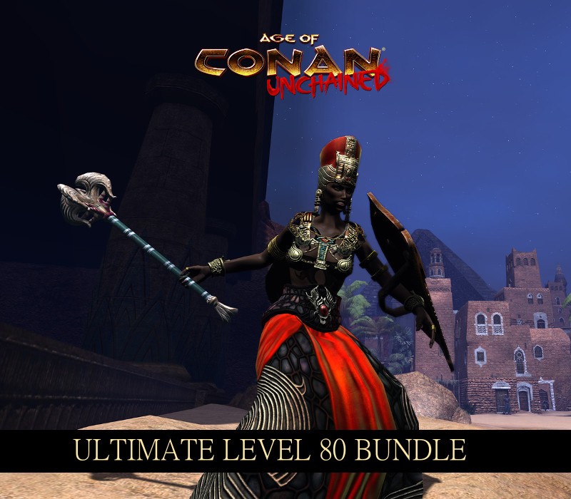 Age of Conan: Unchained - Ultimate Level 80 Bundle DLC EU PC Steam CD Key Logo