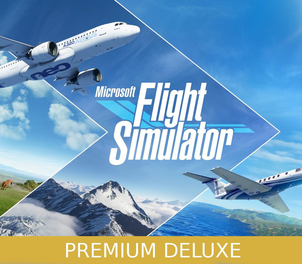 Microsoft Flight Simulator Premium Deluxe Bundle Xbox Series X|S / Windows 10 CD Key Logo