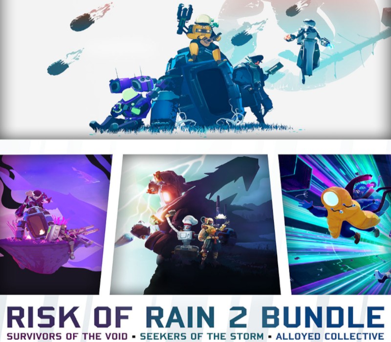 Risk of Rain 2 + Survivors of the Void + Seekers of the Storm + Alloyed Collective Bundle US XBOX One / Xbox Series X|S CD Key Logo