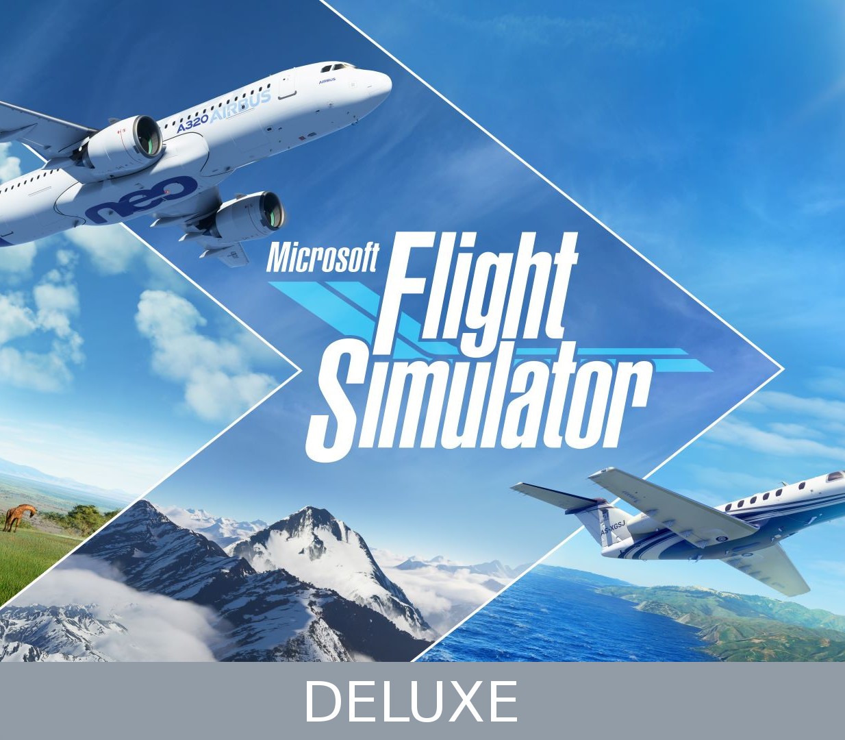 Microsoft Flight Simulator Deluxe Bundle Xbox Series X|S / Windows 10 CD Key Logo