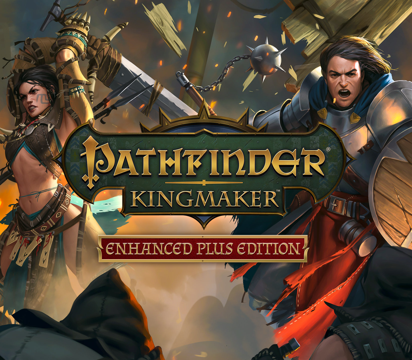 Pathfinder: Kingmaker Enhanced Plus Edition EU PC Steam CD Key Logo