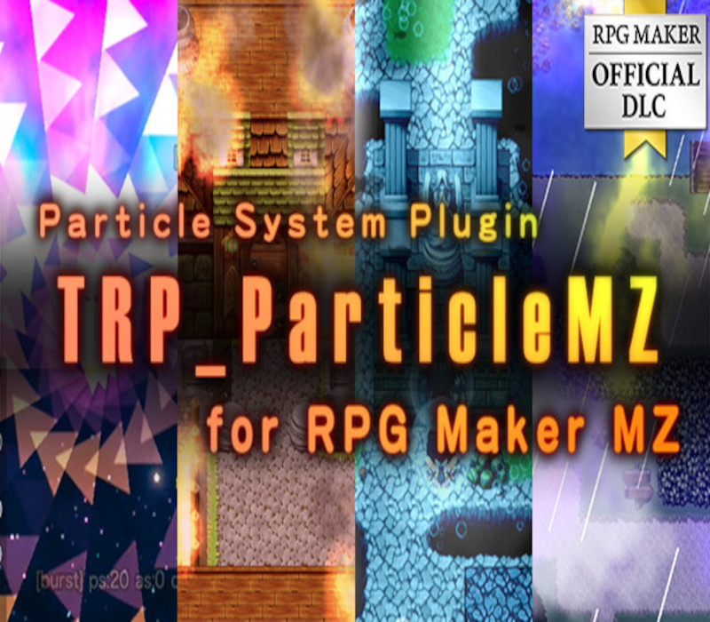 RPG MAKER MZ - Particle System Plugin - TRP Particle MZ DLC PC Steam CD Key Logo