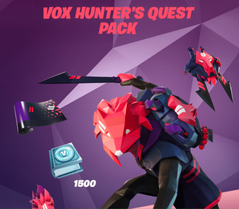 Fortnite - Vox Hunter's Quest Pack BR XBOX One / Xbox Series X|S CD Key Logo