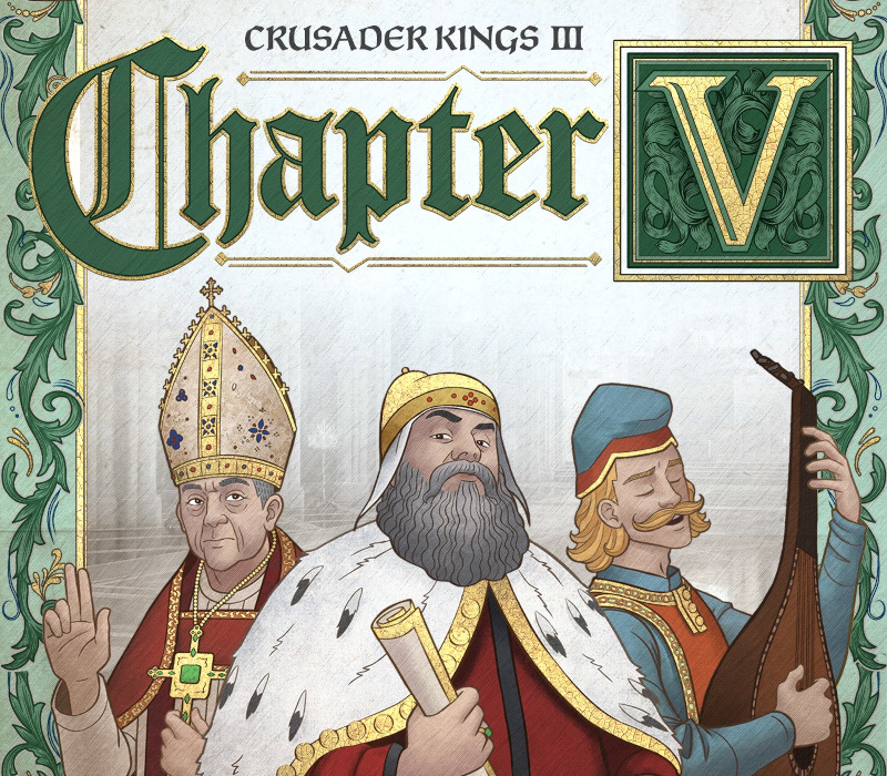 Crusader Kings III - Chapter V PC Steam CD Key Logo