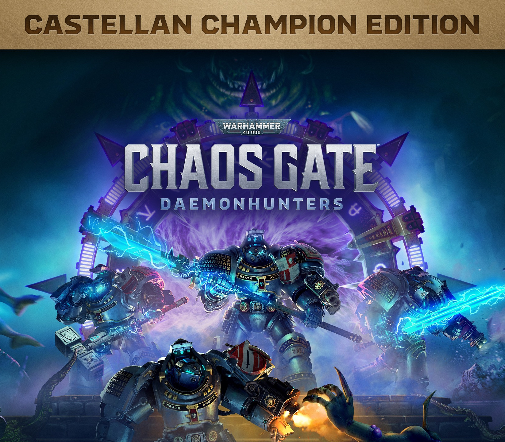 Warhammer 40,000: Chaos Gate - Daemonhunters Castellan Champion Edition EU PC Steam CD Key Logo