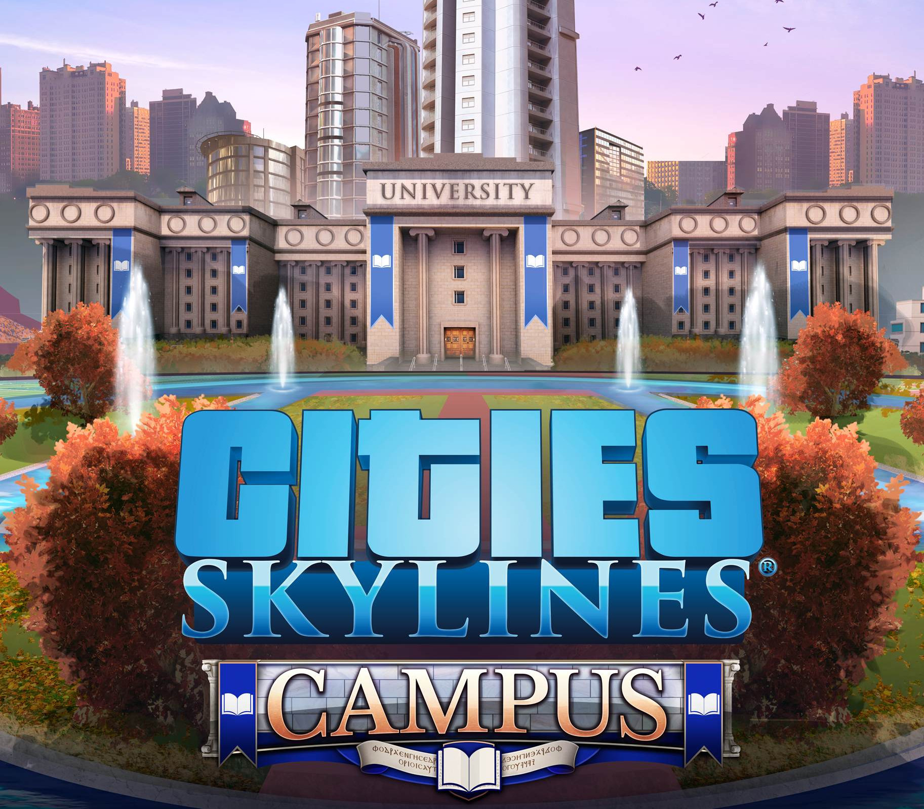 Cities: Skylines - Campus DLC PC Steam CD Key Logo