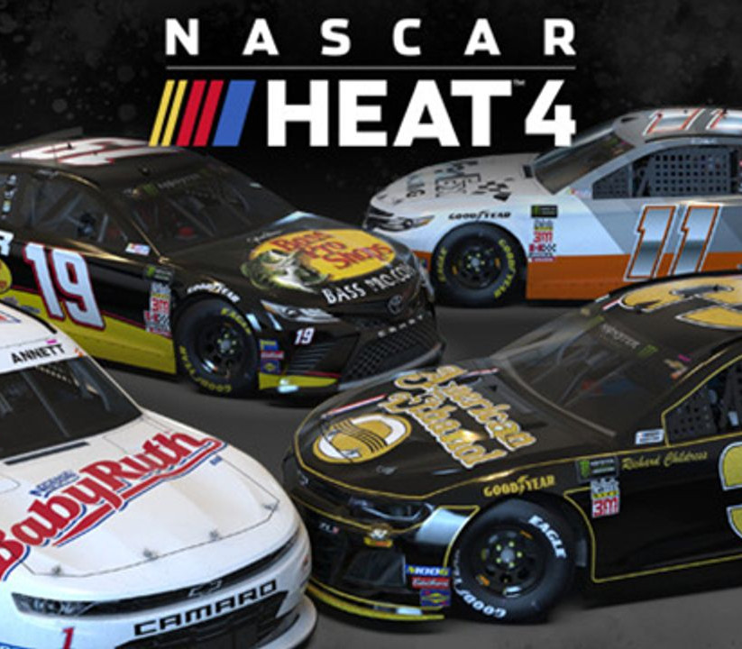 NASCAR Heat 4 - October Paid Pack DLC PC Steam CD Key Logo