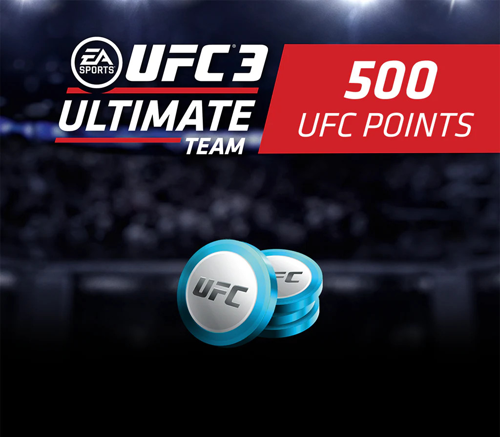 UFC 3 - 500 Points XBOX One / Xbox Series X|S CD Key Logo