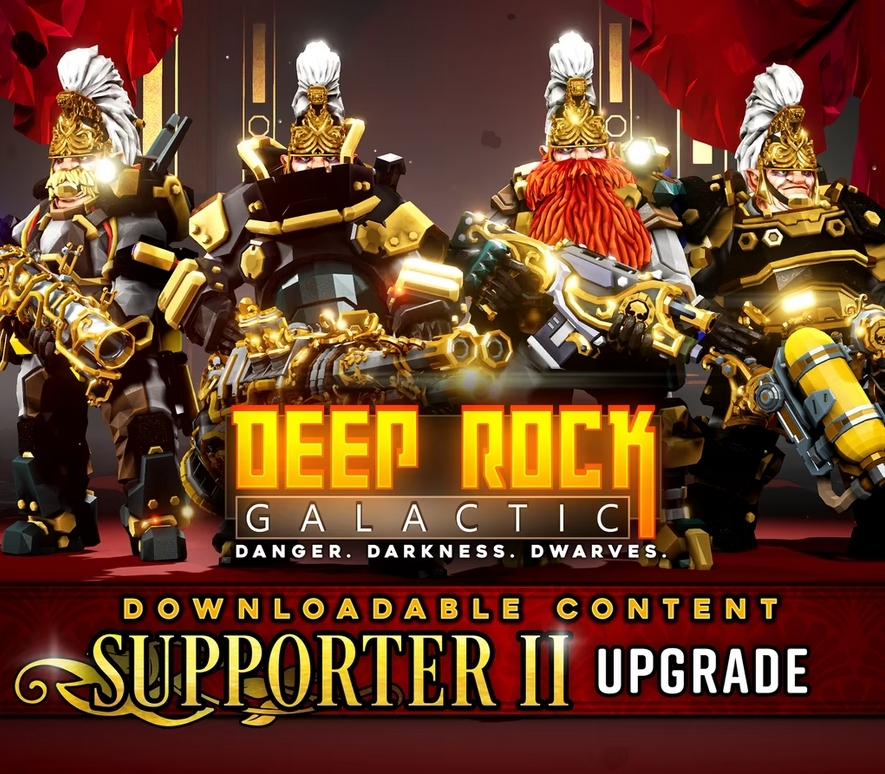 Deep Rock Galactic - Supporter II Upgrade DLC Steam CD Key Logo