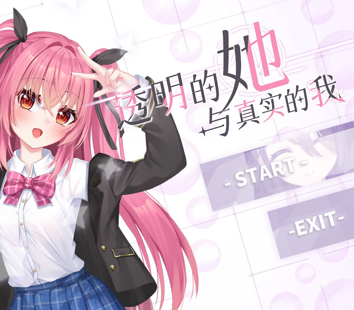 The Transparent Her and the Real Me PC Steam CD Key Logo