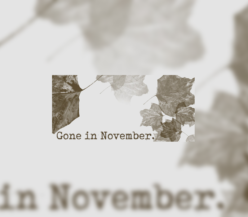 Gone In November Collector's Edition Steam CD Key Logo